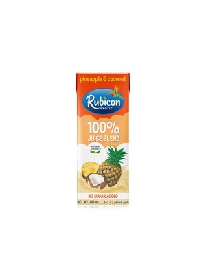 RUBICON EXOTIC Pineapple & Coconut NSA (Case 32 x 200ml)