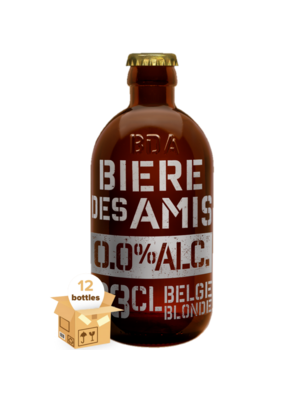 BIERE DES AMIS Non Alcoholic Malt Drink 0.0% (Case 12 x 330ml) BIERE DES AMIS Non Alcoholic Malt Drink 0.0% (Case 12 x 330ml)