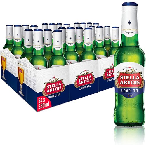 STELLA ARTOIS Non Alcoholic Malt Drink (Case 24 x 330ml)