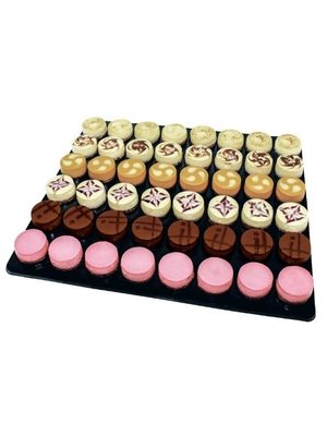 LA ROSE NOIRE Assorted Les Petit Cheesecakes (42 pieces/tray - 2 trays/carton)