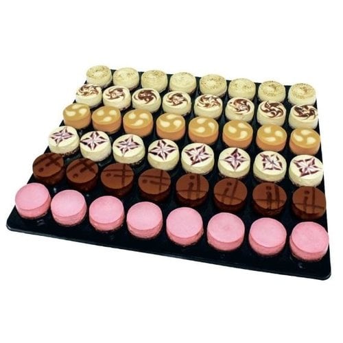 LA ROSE NOIRE Assorted Les Petit Cheesecakes (42 pieces/tray - 2 trays/carton)