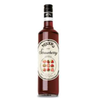 Strawberry Mixology Premium Syrup 1 Liter