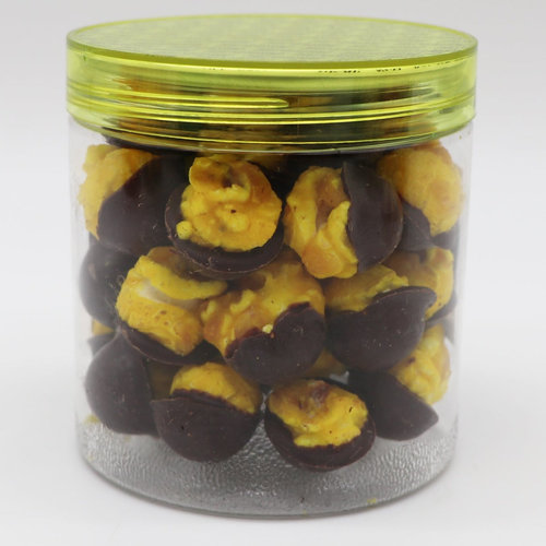 Choco-pop Banana Popcorn coated with Dark Chocolate 140 Grams