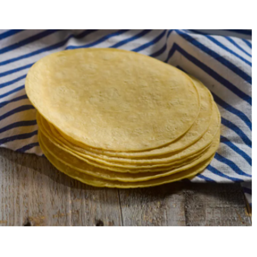 Frozen Corn Tortillas 06" 10 Grams For Chips