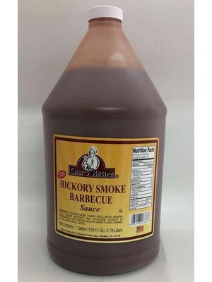 Barbecue Sauce Hickory Smoke 1 Gallon