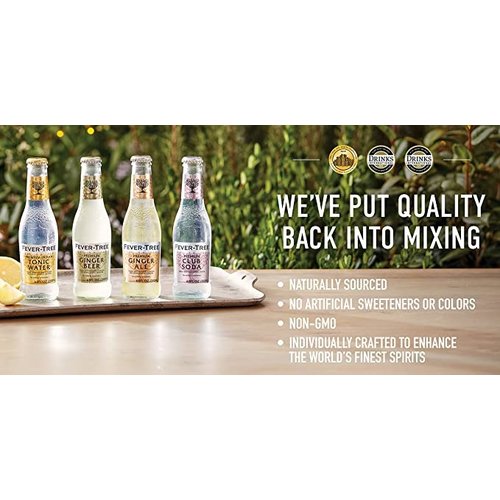 FEVER TREE Refreshingly Light Tonic Water 200 ML x  24