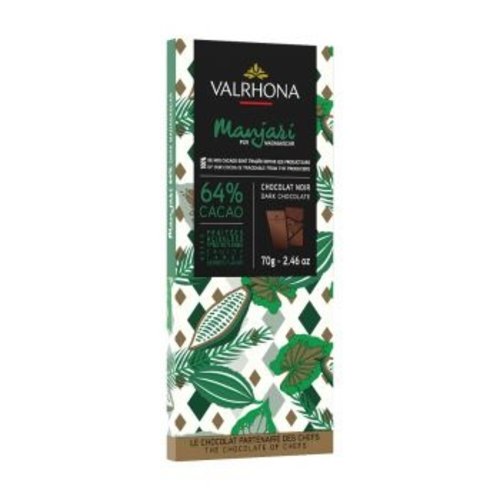 VALRHONA Manjari 64% Pure Origin Bar 120 Grams