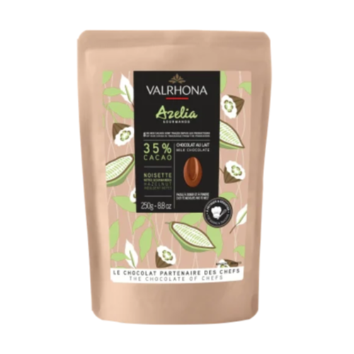 VALRHONA Azelia 35%  Baking Milk Chocolate  250 Grams