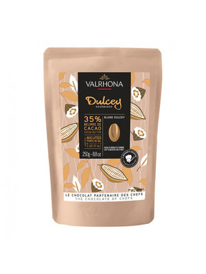 VALRHONA Dulcey 35% Baking Blonde Chocolate 250 Grams