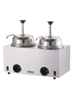 FSP 84990 - Twin Warmer with Pumps, 2.8 L x 2 (SLIGHTLY USED)