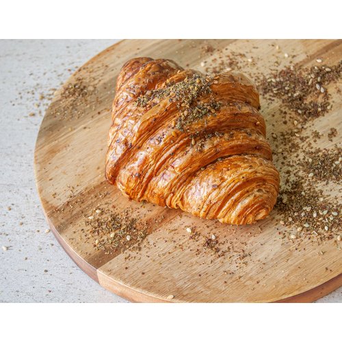 BAKEMART Croissant Zatar 80 Grams  (50 pieces per box) Ready To Bake (Frozen)