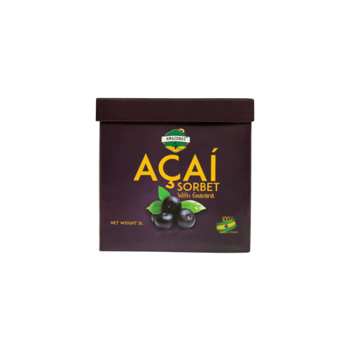 Frozen Açaí Sorbet w/ Guarana 5L Frozen Açaí Sorbet w/ Guarana 5L