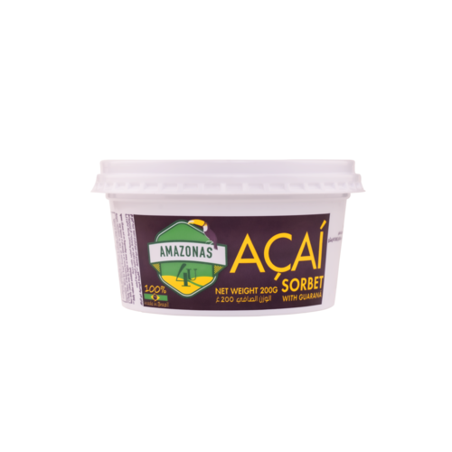 Frozen Açaí Sorbet with Guarana 200 gm Frozen Açaí Sorbet with Guarana 200 gm