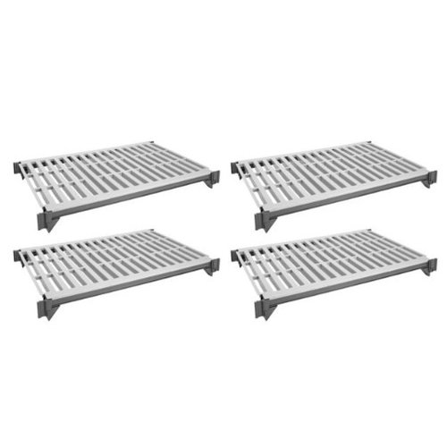 CAMBRO ESK2142V4580 - Camshelving® Elements 21" x 42" Shelf Kit with 4 Vented Shelves for Stationary Units