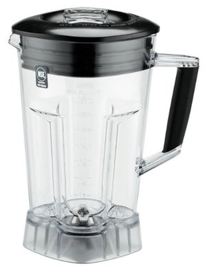 CAC89 - Clear Copolyester Blender Jar with Blending Assembly and Lid