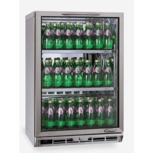 WILLIAMS BC1SS - Single Door Undercounter Bottle Cooler, 900 mm H