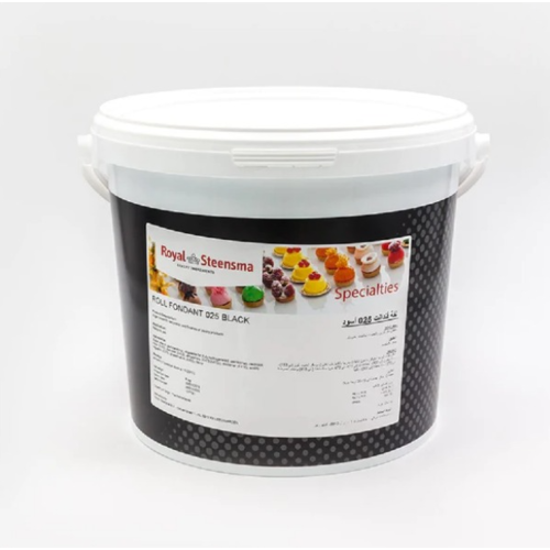 STEENSMA Roll Fondant Black 5 Kg STEENSMA Roll Fondant Black 5 Kg