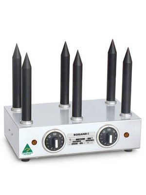 M6T -  Bun Warmer with 6 Teflon Coated Warming Spikes
