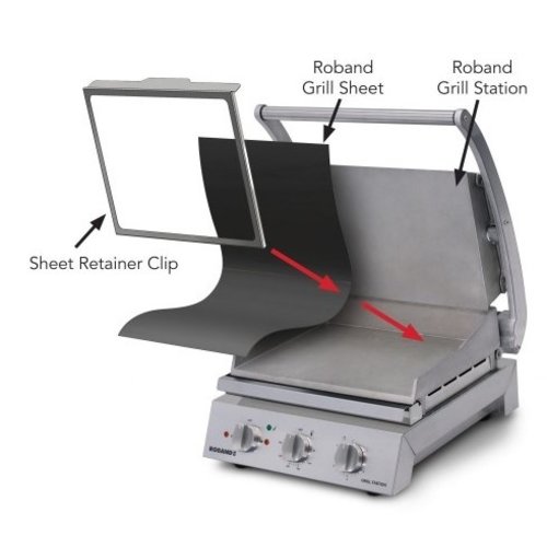 ROBAND RC8 - Retainer Clip for 8 slice Grill Station