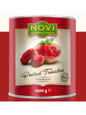 NOVI Whole Peeled Tomatoes 6 x 2.5 KG