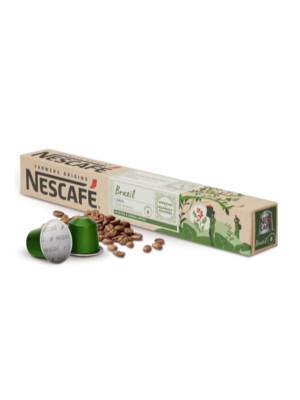 NESCAFE Farmers Origins Coffee Capsules | Brazil 12x10 Pods Per Pack