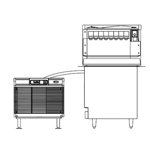 FOLLETT HCE1010ABS - Horizon Elite Chewblet Ice Maker, RIDE