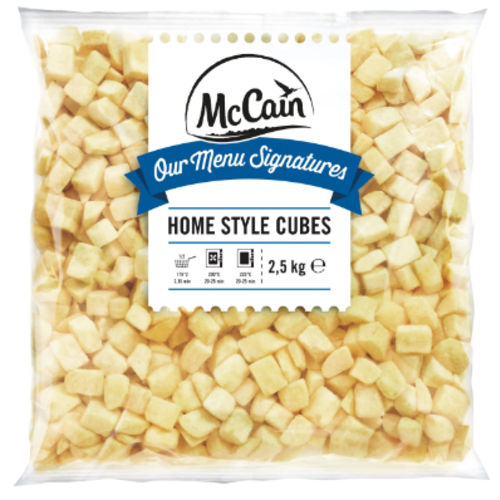 MCCAIN Potato Cubes Home Style 2.5 KG MCCAIN Potato Cubes Home Style 2.5 KG