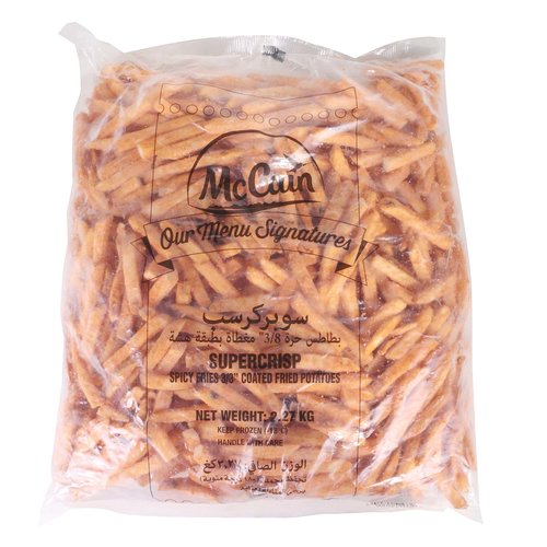 MCCAIN SuperCrisp Spicy Fries 2.27 KG MCCAIN SuperCrisp Spicy Fries 2.27 KG
