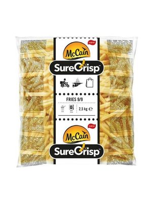 MCCAIN Fries Sure Crisp S/Off 9/9 2.5 KG