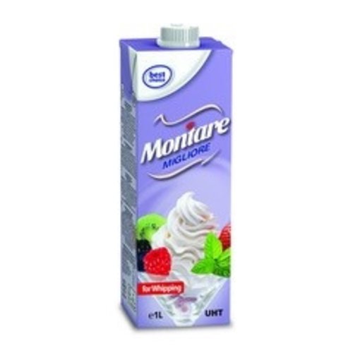 MONTARE Migliore Whipping Cream 12 x 1 Liter