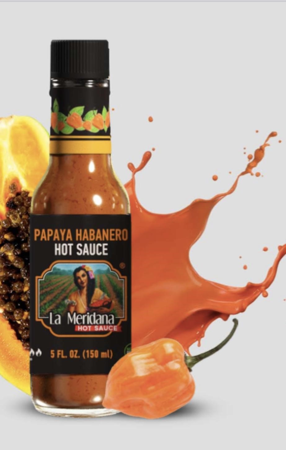 Papaya Habanero Hot Sauce 150 ml Chef's Play