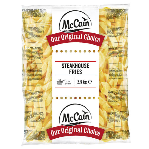 MCCAIN Steakhouse Fries 2.5 KG