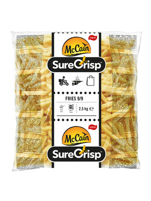 MCCAIN Surecrisp Skin On Fries 9/9 2.5 KG