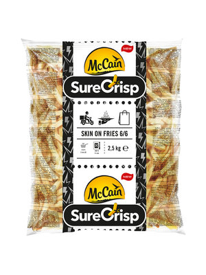 MCCAIN Surecrisp Fries 6/6 Skin On