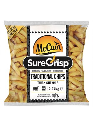 MCCAIN Supercrisp Traditional Chips Thick Cut 2.27 KG
