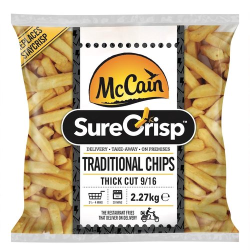 Supercrisp Traditional Chips Thick Cut 2.27Kg x 4 Packets Supercrisp Traditional Chips Thick Cut 2.27Kg x 4 Packets