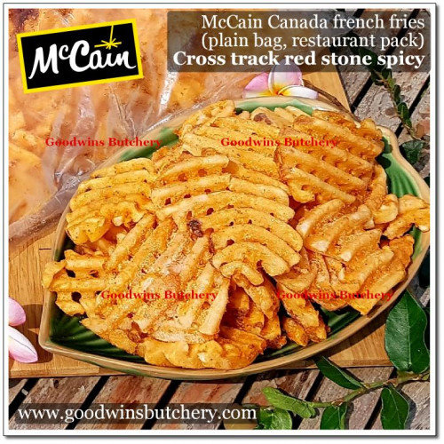 MCCAIN Spicy Crosstrax Fries 2 KG MCCAIN Spicy Crosstrax Fries 2 KG