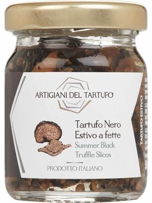 ARTIGIANI DEL TARTUFO Summer Black Truffle Slices 500 Grams