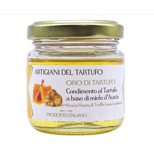 ARTIGIANI DEL TARTUFO Acacia Honey with White Truffle 120 Grams