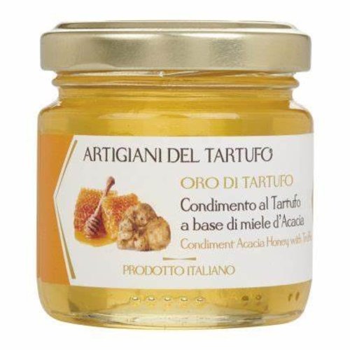 Acacia Honey with White Truffle 120 Grams Acacia Honey with White Truffle 120 Grams