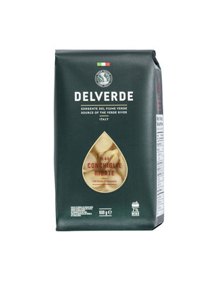 DELVERDE Conchiglie Rigate Bronzo 20 x 500 Grams