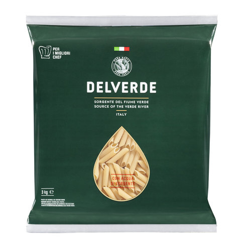 DELVERDE Penne Zita Rigate 4 x 3 KG