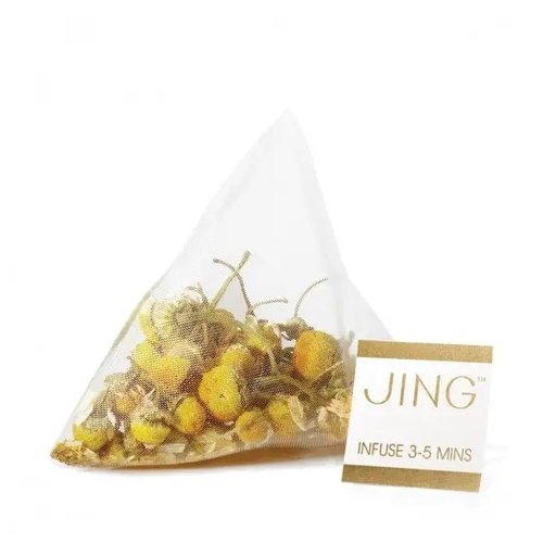 JING Steamed Chamomile Flowers 100 Teabags