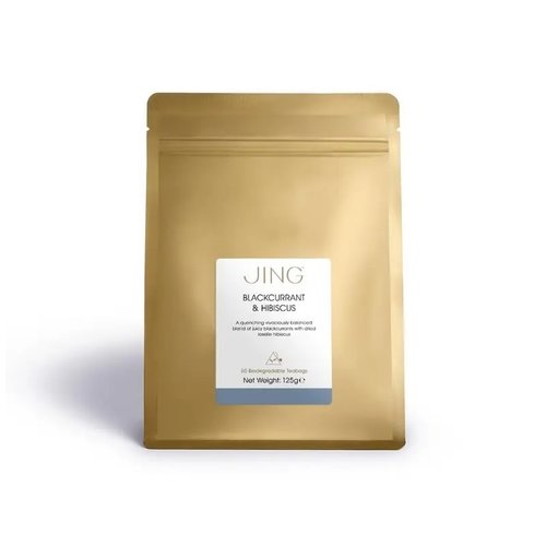 JING Blackcurrant & Hibiscus 100 Teabags