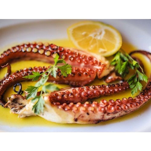 ALFRIO Cooked Frozen Octopus Tentacles 1.5 KG