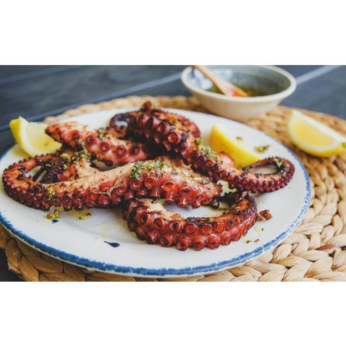 ALFRIO Cooked Frozen Octopus Tentacles 1.5 KG