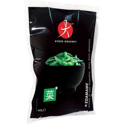 KYOTO GOURMET Muki Kyoto Boiled Edamame Seed w/out Shell 500 Grams KYOTO GOURMET Muki Kyoto Boiled Edamame Seed w/out Shell 500 Grams