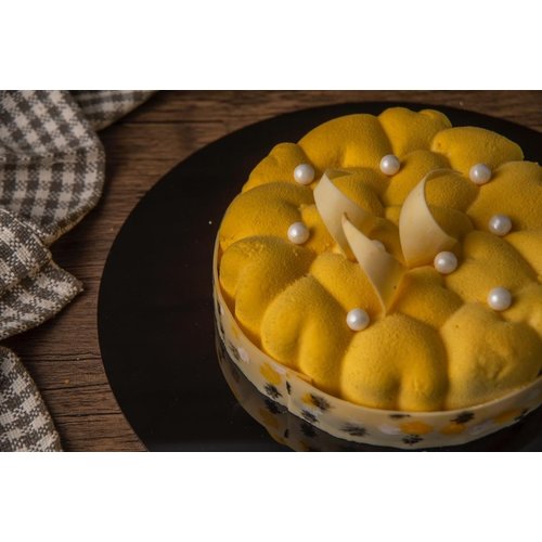 Passion Fruit Mousse Cake 7 Inches (good for 6 persons)