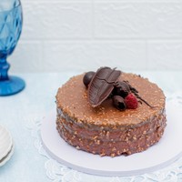 Chocolate Praline Cake 7 Inches (good for 6-8 persons)