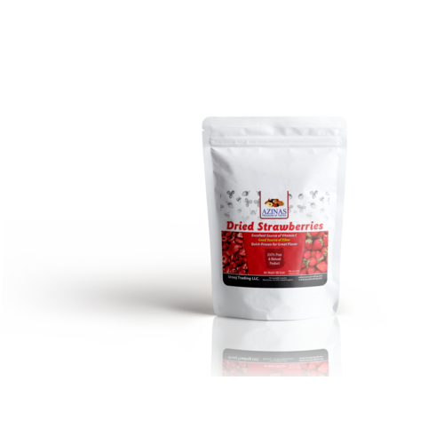 AZINAS Dried Strawberries 100 Grams AZINAS Dried Strawberries 100 Grams